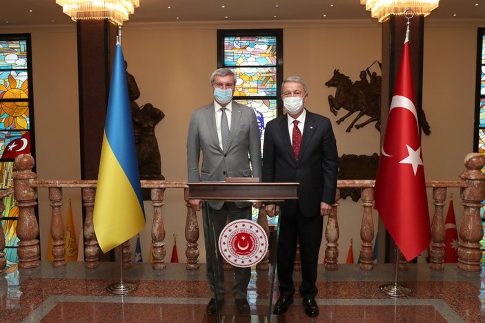 Bakan Akar, Ukrayna Başbakan Yardımcısı Urisky ile görüştü -2