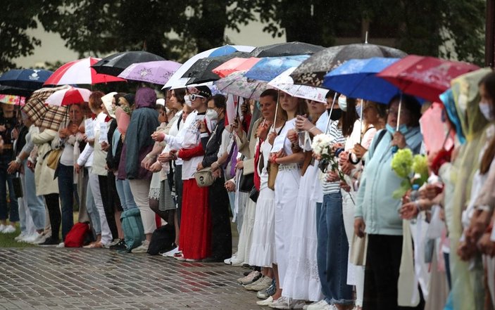 Belarus halkı seçimlere yönelik protestolara devam ediyor -1