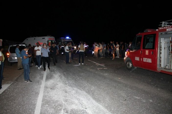 Mardin’de trafik kazası: 6 ölü