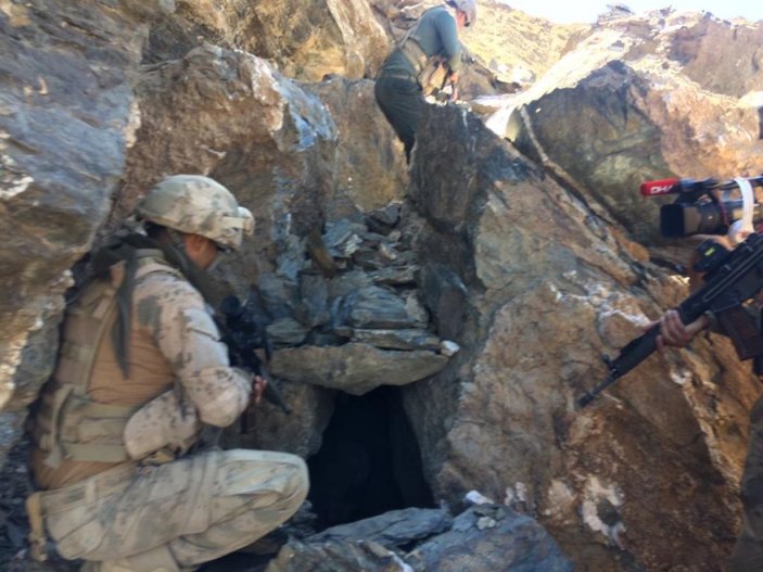 'Yıldırım- 10 Norduz Operasyonu'nda PKK sığınakları tespit edildi -3