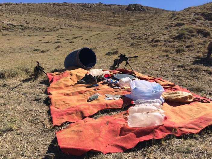 'Yıldırım- 10 Norduz Operasyonu'nda PKK sığınakları tespit edildi -4