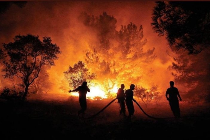 11 orman yangınından 10'u kontrol altına alındı