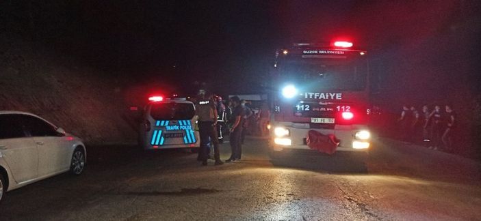 i Düzce'de kriz geçiren sürücü kaza yaptı: 1 ölü