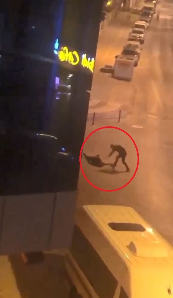 Yaşlı adama öldüresiye dayak cep telefonuyla görüntülendi -1
