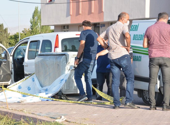 Kayseri'de, çöp konteynerinde bebek cesedi bulundu -2