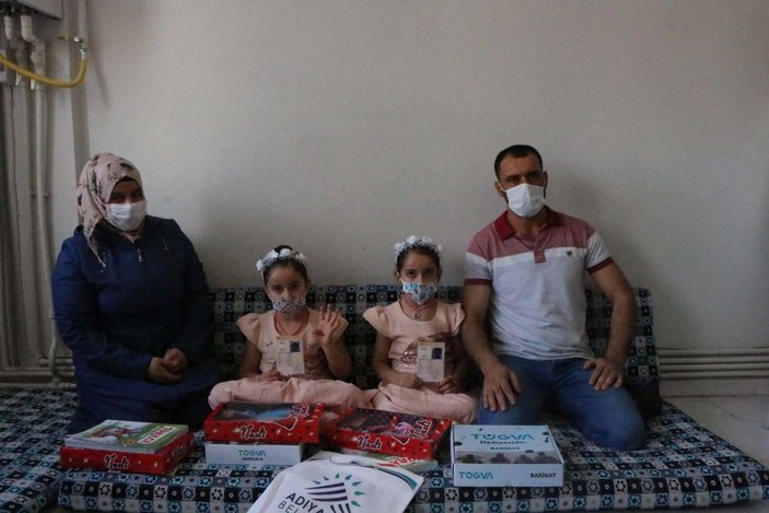 Suriyeli ikizlerinin adları Türkiye ve Suriye
