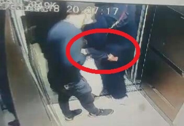 Asansördeki taciz şüphelisi gözaltına alındı -5