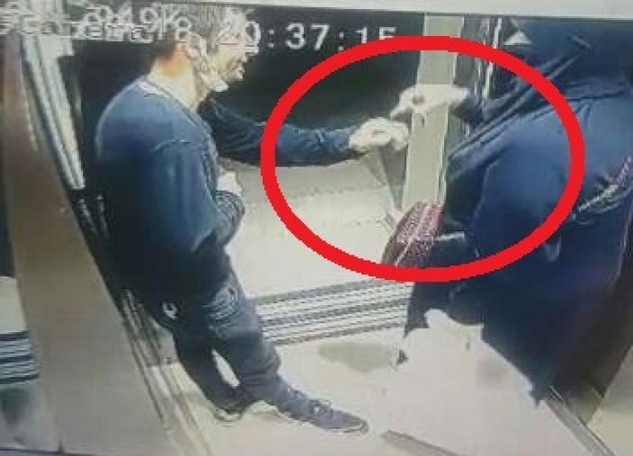 Asansördeki taciz şüphelisi gözaltına alındı -8