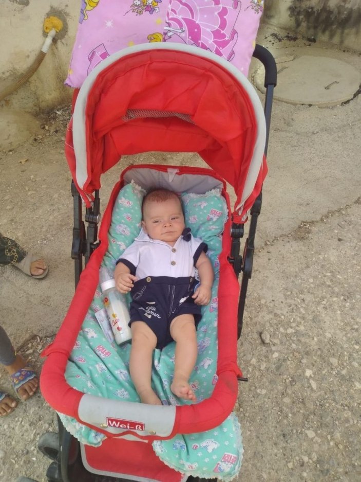 Antalya’da terk edilmiş üç aylık bebek bulundu