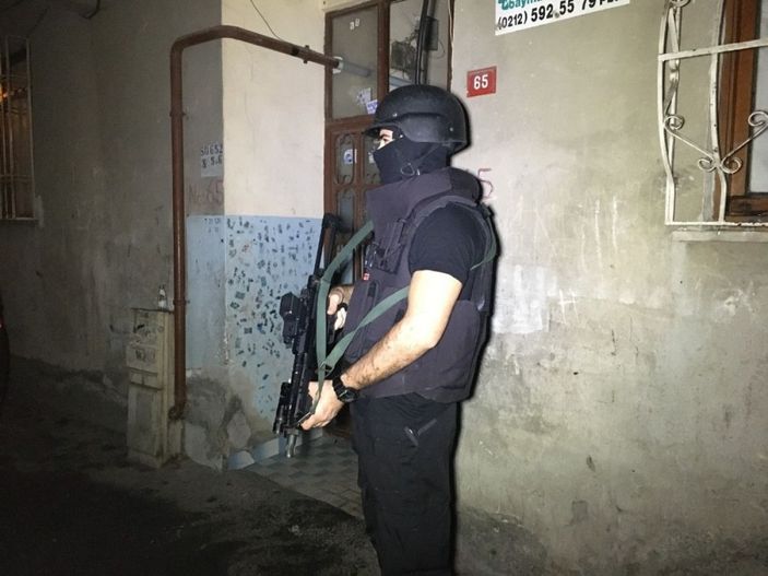 i İstanbul'da PKK operasyonu