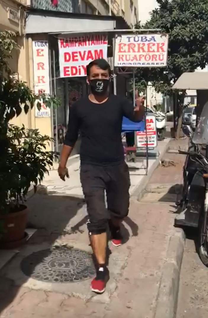 Antalya'da seyyar satıcıdan kadın zabıtaya saldırı -2