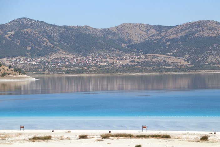 Salda Gölü'nün Beyaz Adalar kısmı ziyarete kapatıldı