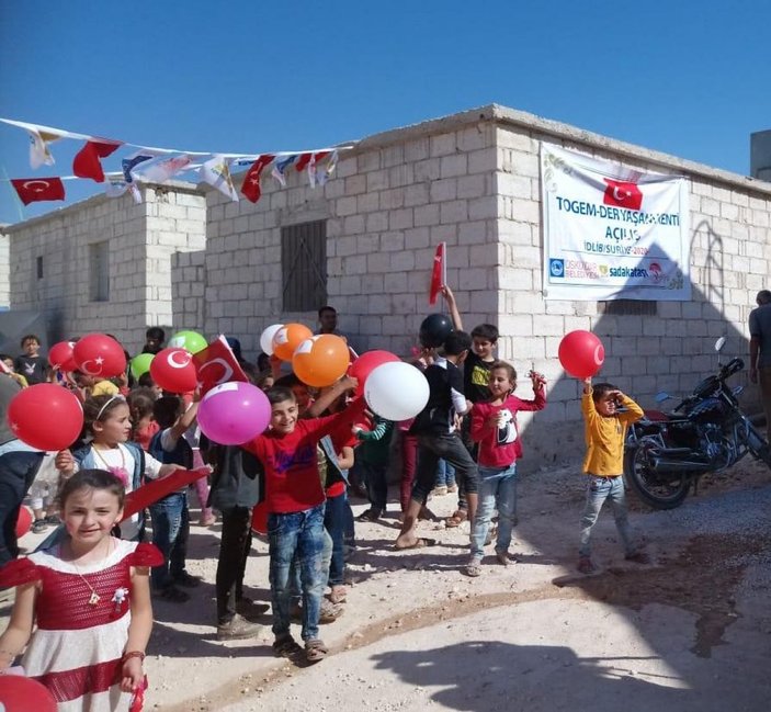 Türkiye sayesinde, İdlib'de 162 aile daha evlerine kavuştu -6
