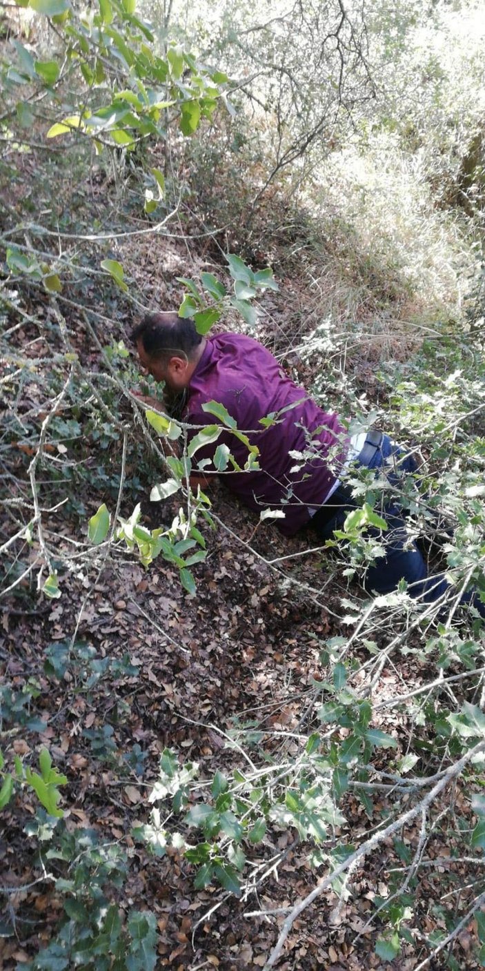 Ormanda saklanırken yakalanan çete lideri tutuklandı -3
