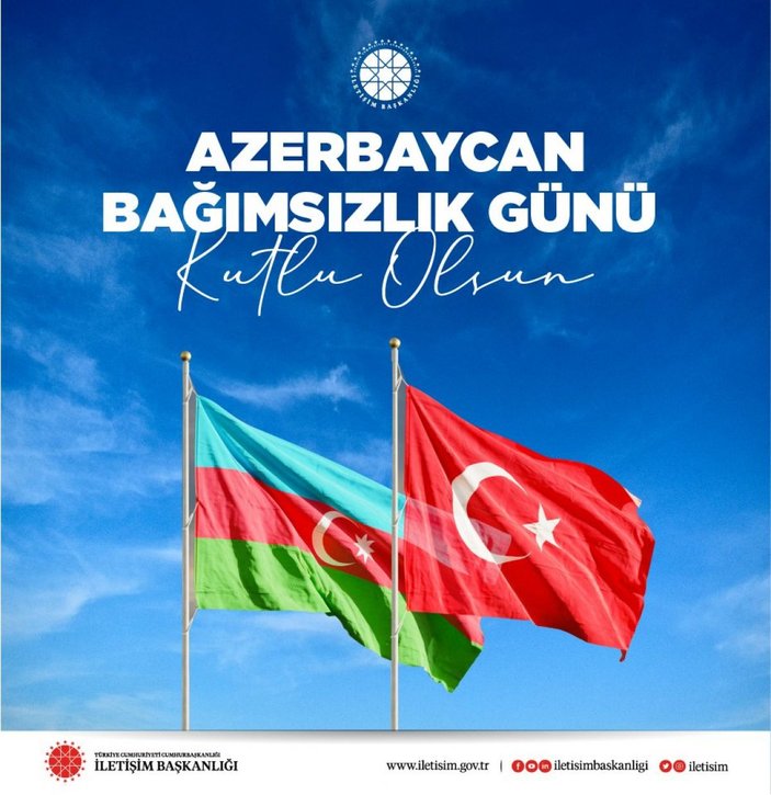 İletişim Başkanı Altun'dan 'Azerbaycan Bağımsızlık Günü' mesajı -2