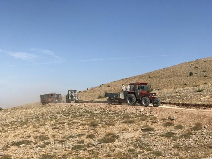 Kayseri'de köylüler Koramaz Vadisi'nde taş ocağı istemiyor