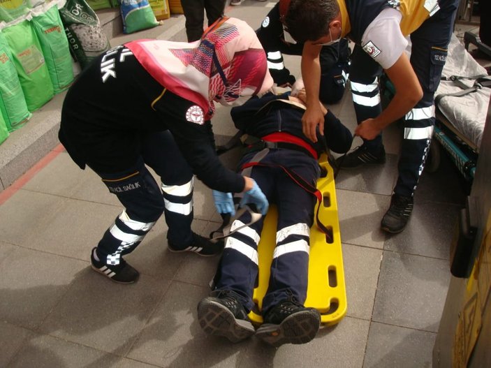 Eczane çalışanından maske denetimindeki sağlık görevlisine saldırı -2
