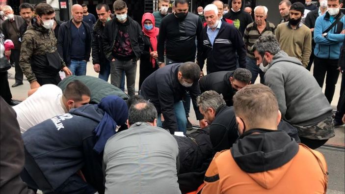 Yaşlı adamın hayatını kaybettiği kaza kamerada -6