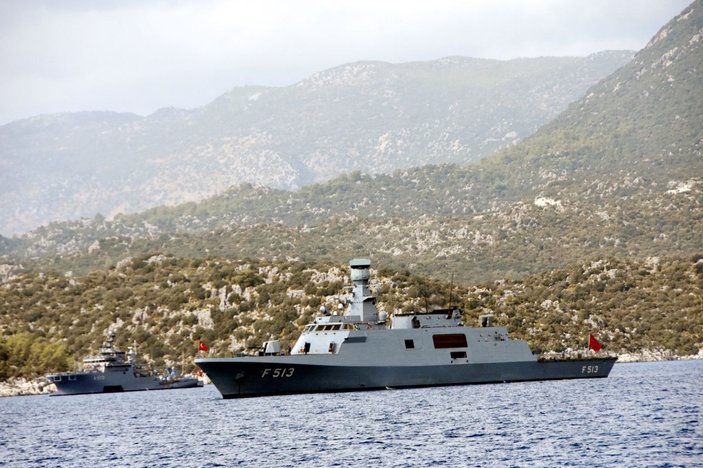 Türk savaş gemileri, Akdeniz'de bekliyor -2