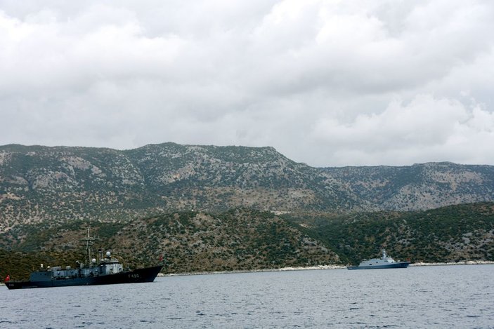 Türk savaş gemileri, Akdeniz'de bekliyor -6