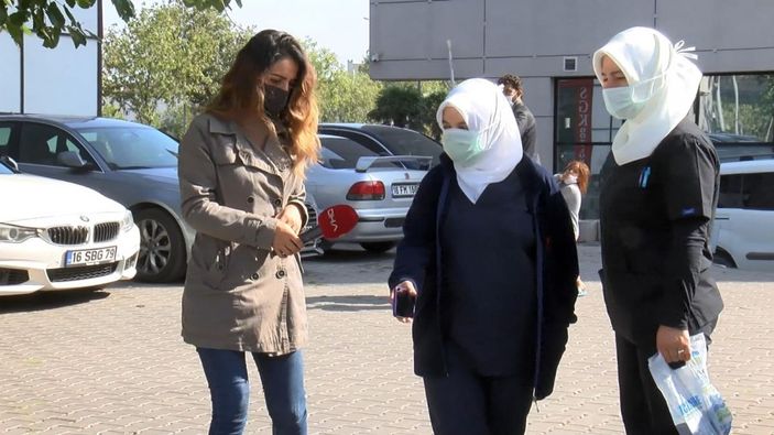 Hemşirenin çantasındaki cep telefonun çalınma anı kamerada -10