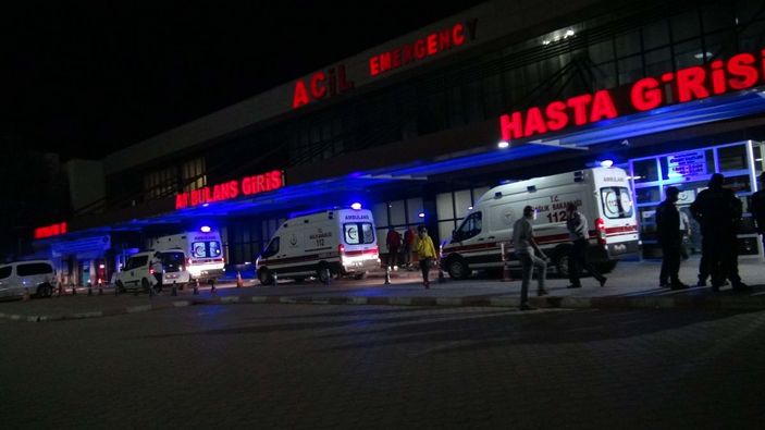 Kilis'te husumetli aileler birbirine girdi