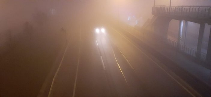 İstanbul'da yoğun sis etkili oluyor -7