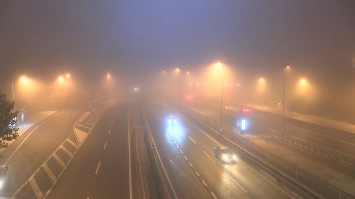 İstanbul'da yoğun sis etkili oluyor -3