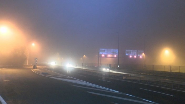 İstanbul'da yoğun sis etkili oluyor -2