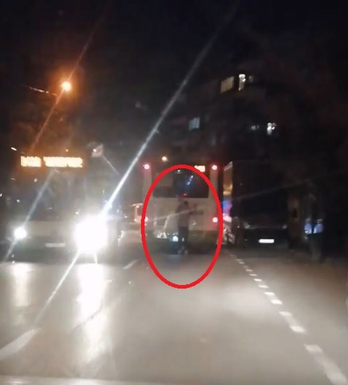 Patenli gencin tehlikeli yolculuğu kamerada -5