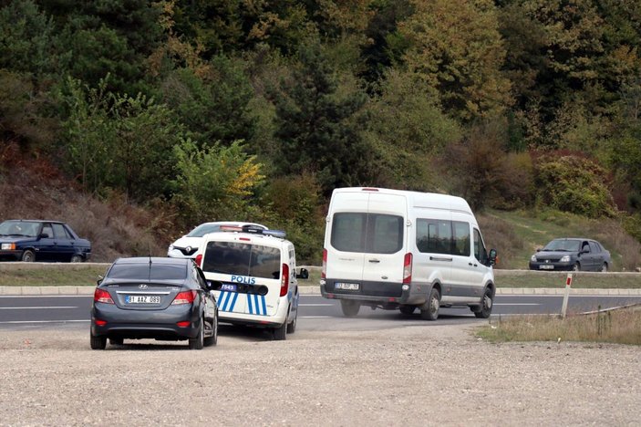 Bolu'da karantina süresinin bitimine saatler kala polise yakalandılar