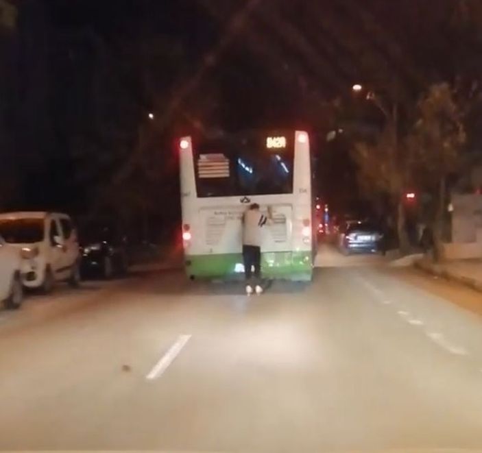 Patenli gencin tehlikeli yolculuğu kamerada -4