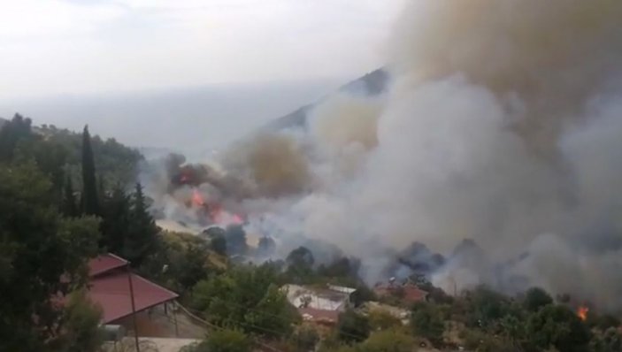 Anamur'daki orman yangınında 150 hektar alan zarar gördü -6