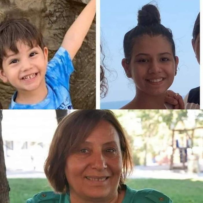 İzmir depreminde hayatını kaybeden hala ve yeğenleri Çanakkale’de son yolculuklarına uğurlandı -8