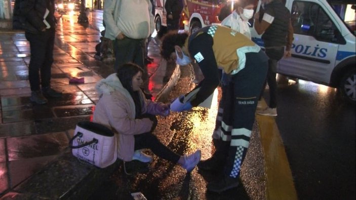 Ankara'da alkollü sürücü kaza yaptı: 2'si polis 5 yaralı