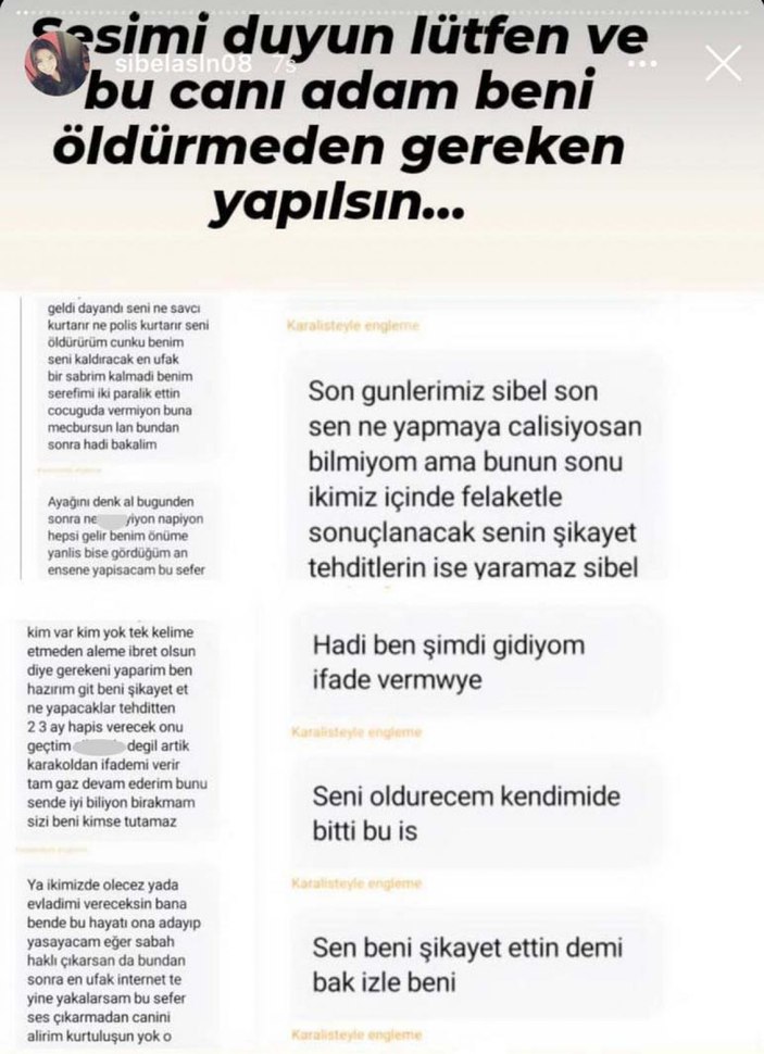 Boşandığı eşinden şiddet gören Sibel, sosyal medyadan yardım istedi -3