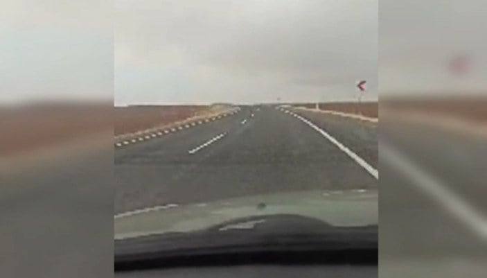 Şanlıurfa'da canlı yayında aşırı hız yapan sürücü kaza yaptı