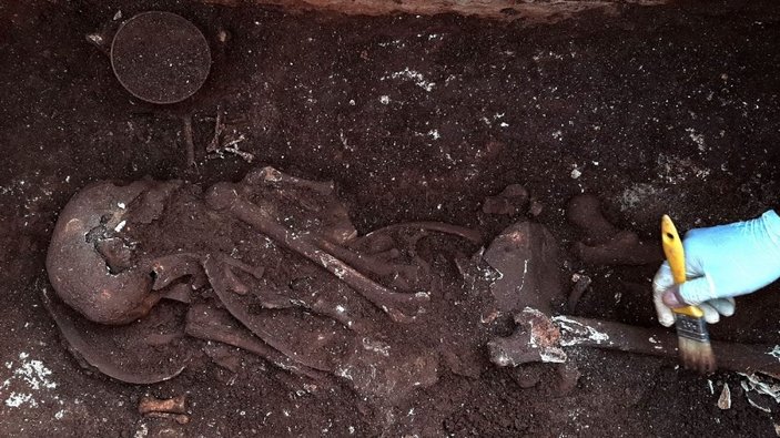 Perre Antik Kenti’nde 1500 yıllık bozulmamış iskelet bulundu -1