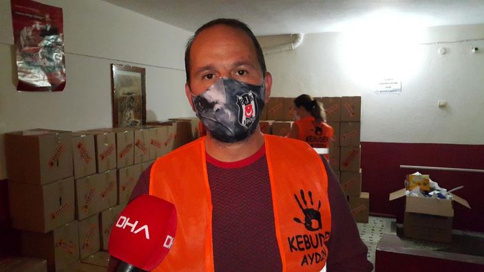 Yardım kolisinden çıkan not duygulandırdı -4