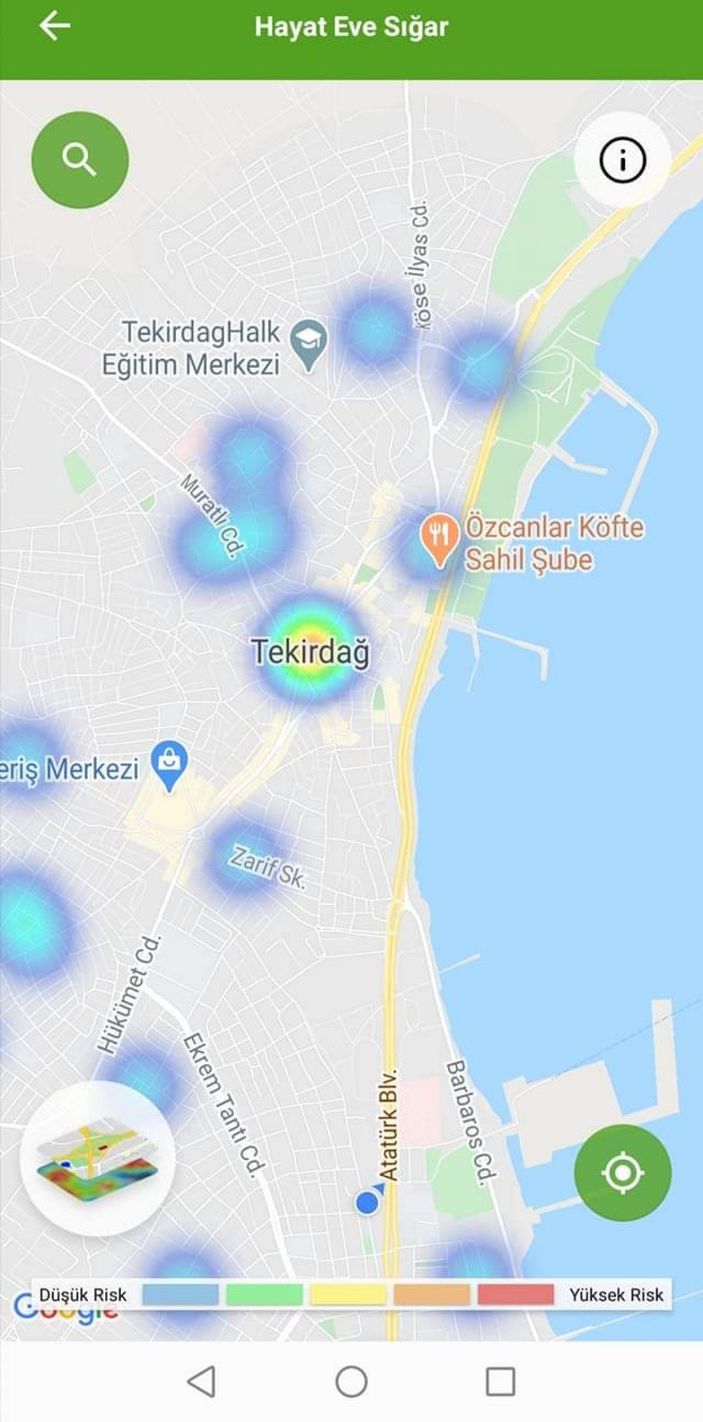 Tekirdağ'ın koronavirüs tablosu kırmızıya boyandı -1