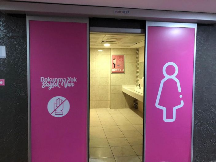 Samsun'da bir kadın, 3 günlük bebeğini tuvalete bıraktı