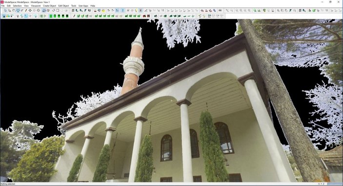 Vaniköy Camii’nin 3 boyutlu dijital kaydı