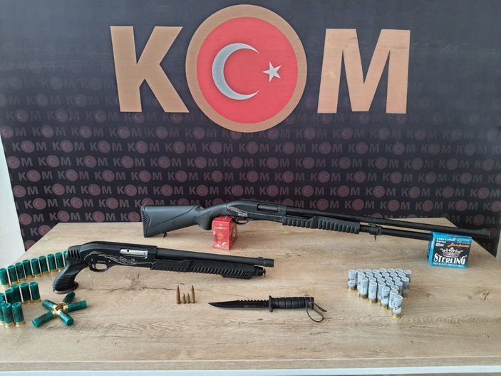 Kahramanmaraş'ta silah kaçakçılığı operasyonu: 4 gözaltı -2