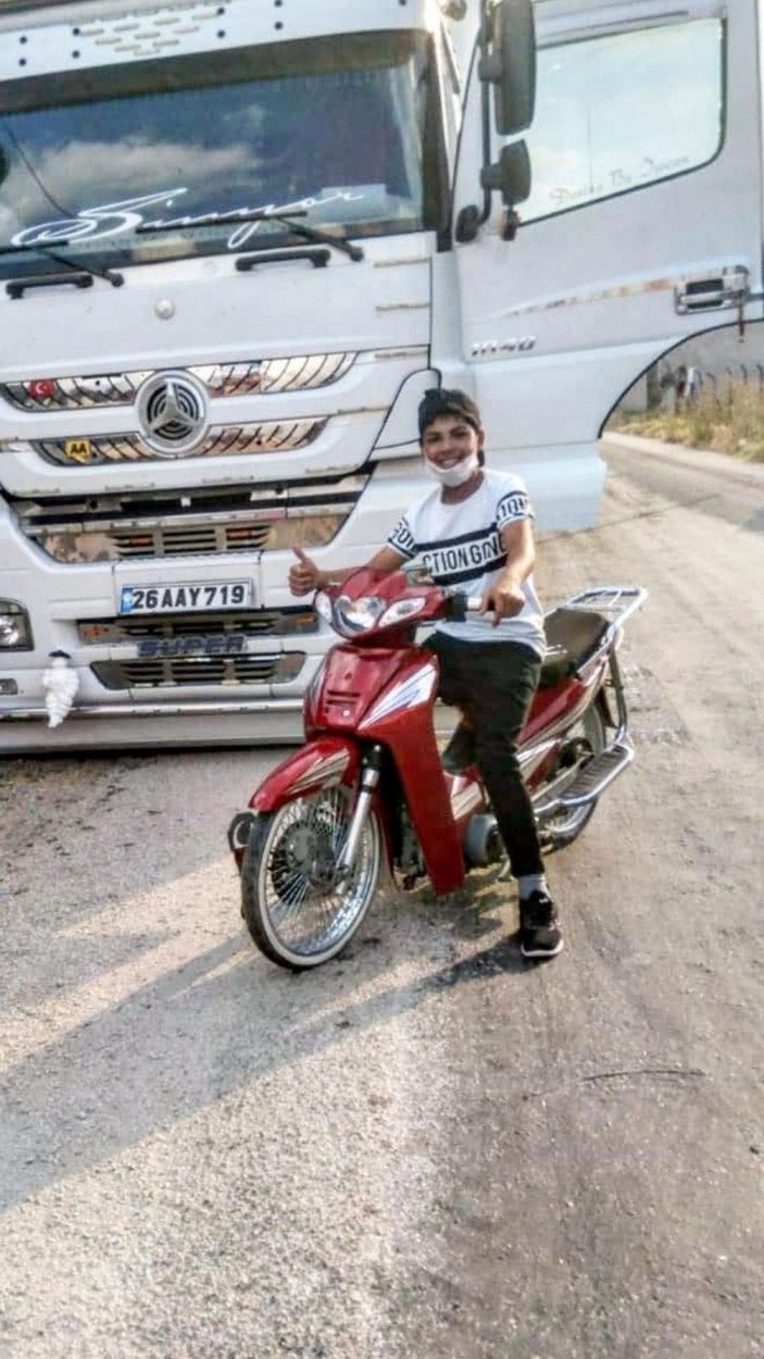 14 yaşındaki Salih, motosiklet kazasında öldü -1