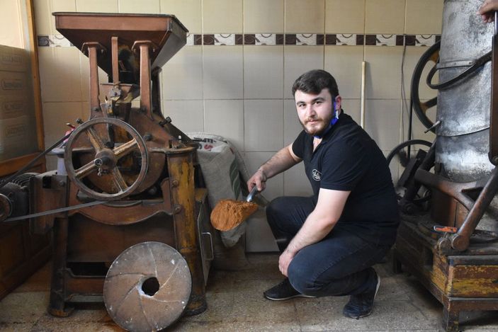 94 yıldır aynı taş değirmende öğütülen kahve, Sivas'ın vazgeçilmezi oldu -8