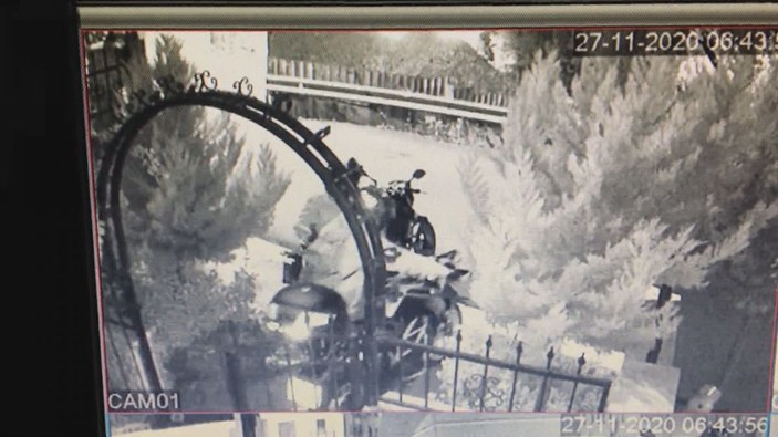 Ataşehir'deki motosiklet hırsızlıkları kamerada -4