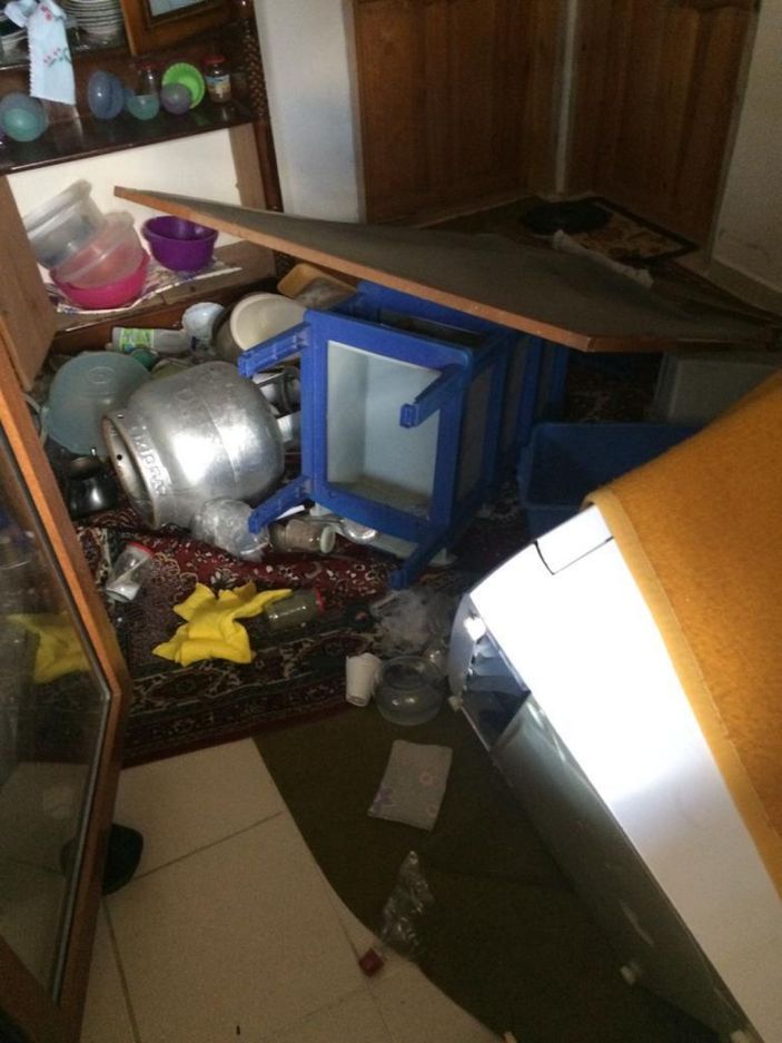 Rize’de ayılar, 25 yayla evine zarar verdi -7