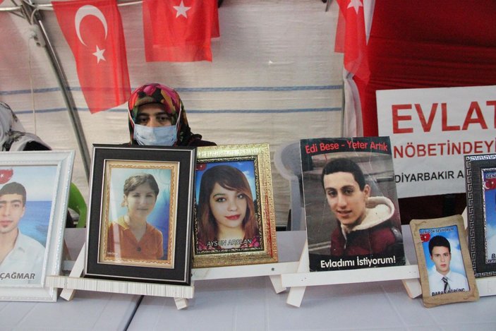 Diyarbakır'da 464 gündür evlat nöbetindeki anne: HDP, oğlumu PKK'ya verdi -6