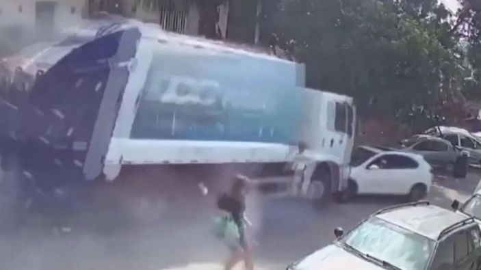 Brezilya kamyon kaza