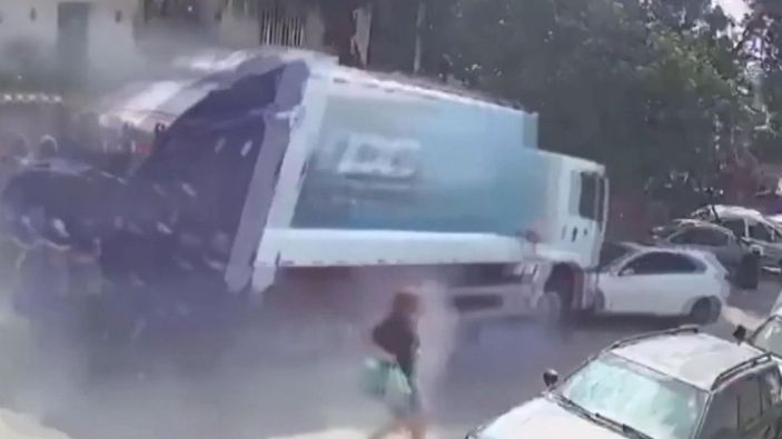 Brezilya kamyon kaza